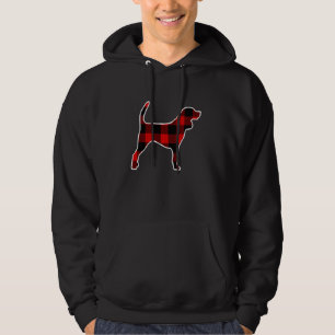 Beagle Red Buffalo Kariert Puppy Dog Matching Pj F Hoodie