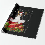 Beagle Reindeer präsentiert Weihnachtsgeschenk Geschenkpapier<br><div class="desc">Beagle Reindeer präsentiert Weihnachtsgeschenk</div>