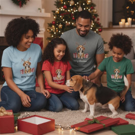 Beagle Reindeer T-Shirt