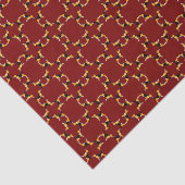 Beagle reinrassig seidenpapier (Detail)