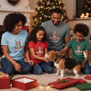 Beagle-Rentier T-Shirt