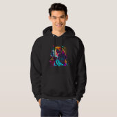Beagle Retro Design Hoodie (Vorne ganz)