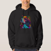 Beagle Retro Design Hoodie (Vorderseite)
