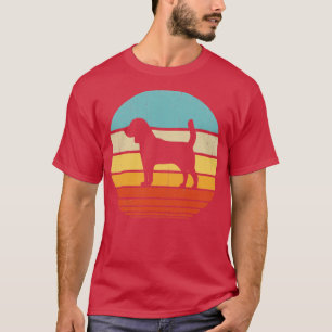 Beagle Retro Vintag 60er 70er Sunset for Men Women T-Shirt