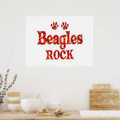 Beagle Rock Poster (Küche)