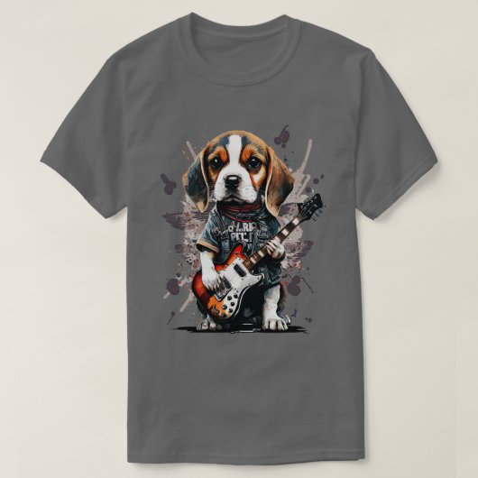 Beagle Rocker 3 T-Shirt (Design vorne)