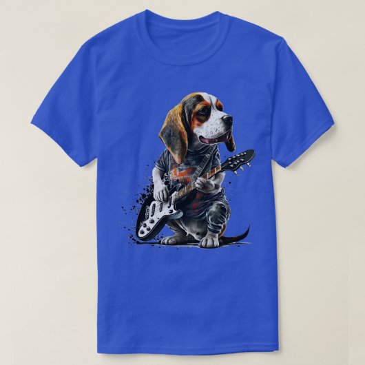 Beagle Rocker 4 T-Shirt (Design vorne)
