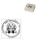 Beagle-Rücksendeadresse Gummistempel (Stempel)