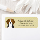 Beagle Rücksendeadressen-Aufkleber (Insitu)