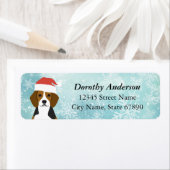 Beagle Rücksendeadressen-Aufkleber (Insitu)