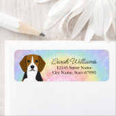 Beagle Rücksendeadressen-Aufkleber (Insitu)