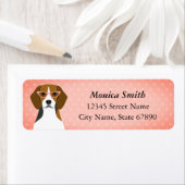 Beagle Rücksendeadressen-Aufkleber (Insitu)