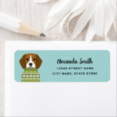 Beagle Rücksendeadressen-Aufkleber (Insitu)