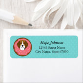 Beagle Rücksendeadressen-Aufkleber (Insitu)