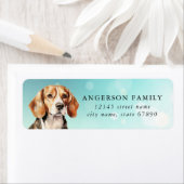 Beagle Rücksendeadressen-Aufkleber (Insitu)