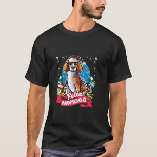 Beagle Santa Claus Kaffee Tasse Frohe Weihnachtshu T-Shirt