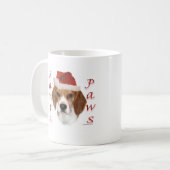 Beagle Santa Paws Kaffeetasse (Vorderseite Links)