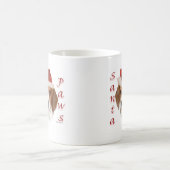 Beagle Santa Paws Kaffeetasse (Mittel)