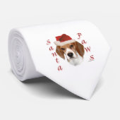 Beagle Santa Paws Krawatte (Gerollt)