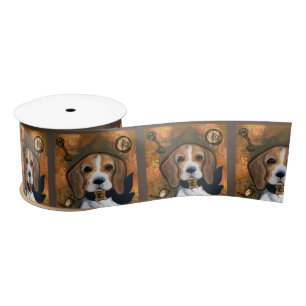Beagle Satinband