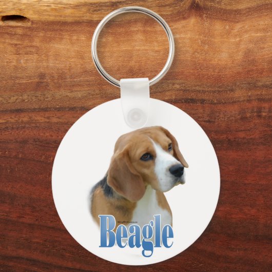 Beagle Schlüsselanhänger (Rückseite)