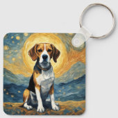 Beagle Schlüsselanhänger (Rückseite)