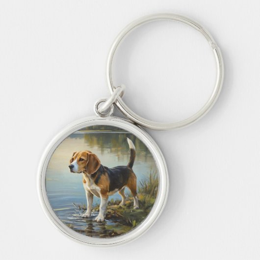 Beagle Schlüsselanhänger (Vorne)