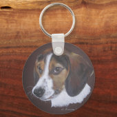 Beagle Schlüsselanhänger (Vorderseite)