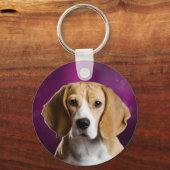 Beagle Schlüsselanhänger (Vorderseite)