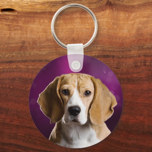 Beagle Schlüsselanhänger (Vorderseite)