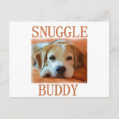 Beagle-Schnurrbart Postkarte (Vorderseite)