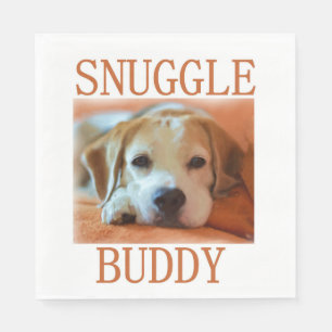 Beagle-Schnurrbart Serviette