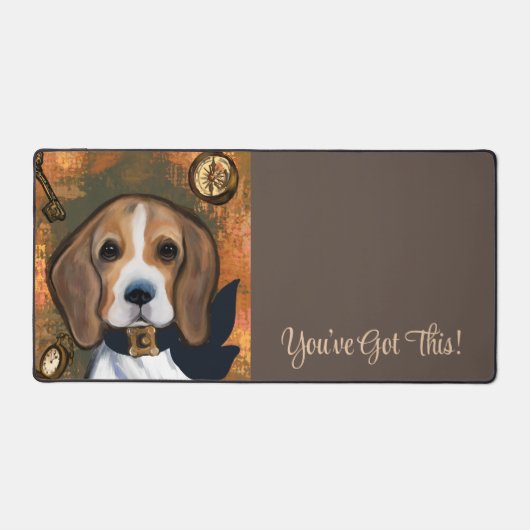 Beagle Schreibtischunterlage (Vorderseite)