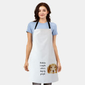 Beagle Schürze, Hunde Schürze (Getragen)