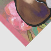 Beagle Seidenpapier (Detail)