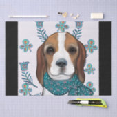 Beagle Seidenpapier (Handwerk)