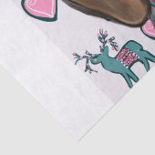 Beagle Seidenpapier (Detail)