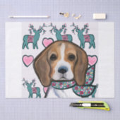Beagle Seidenpapier (Handwerk)