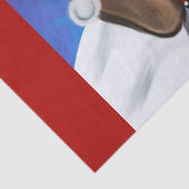 Beagle Seidenpapier (Detail)