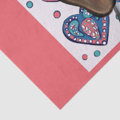 Beagle Seidenpapier (Detail)