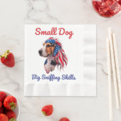 Beagle Serviette (Beispiel)