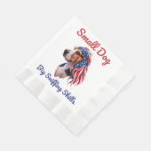 Beagle Serviette (Ecke)