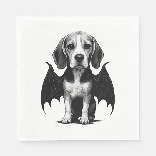Beagle serviette (Vorderseite)