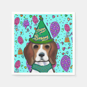 BEAGLE SERVIETTE