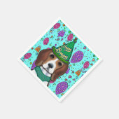 BEAGLE  SERVIETTE (Ecke)