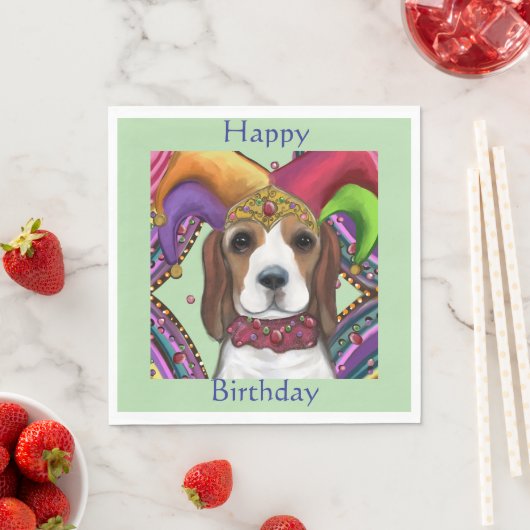 BEAGLE  SERVIETTE (Beispiel)