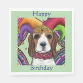 BEAGLE  SERVIETTE (Vorderseite)