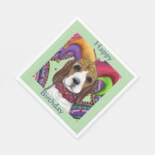 BEAGLE  SERVIETTE (Ecke)