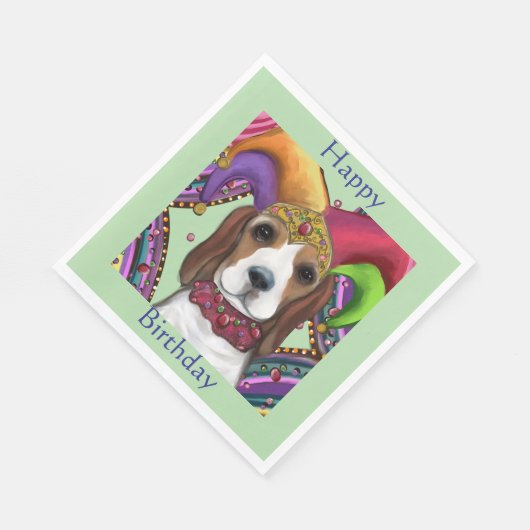 BEAGLE SERVIETTE (Ecke)