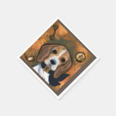 Beagle Serviette (Ecke)